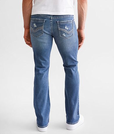 BKE Jake Straight Stretch Jean BACK