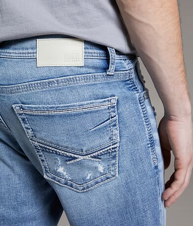 BKE Jake Straight Stretch Jean back pocket view