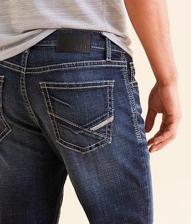 BKE Fulton Boot Stretch Jean back pocket view