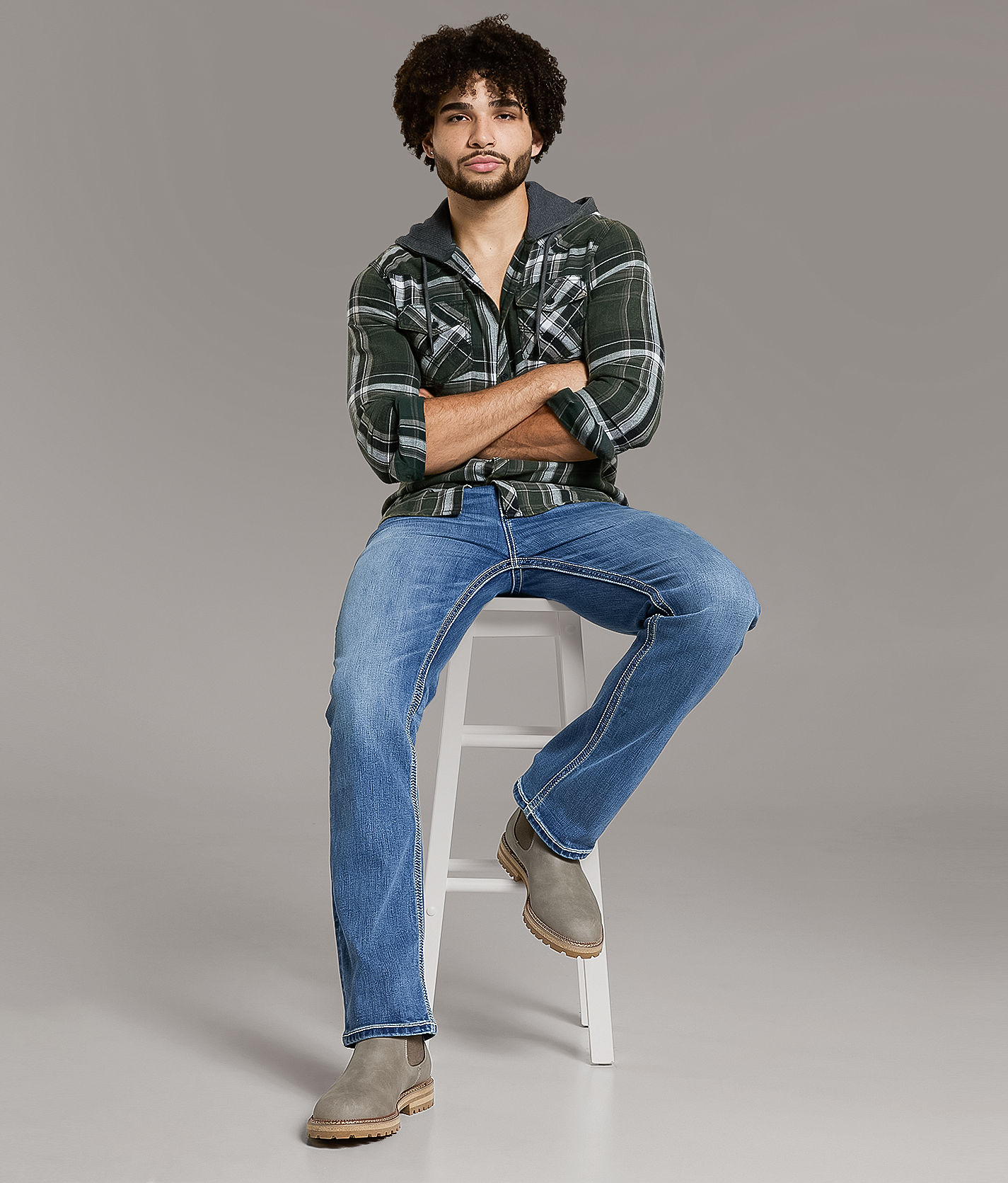 BKE Aiden Boot Stretch Jean - Men's Jeans in Withers | Buckle