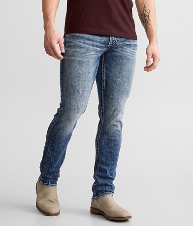 BKE Elliott Taper Stretch Jean front view