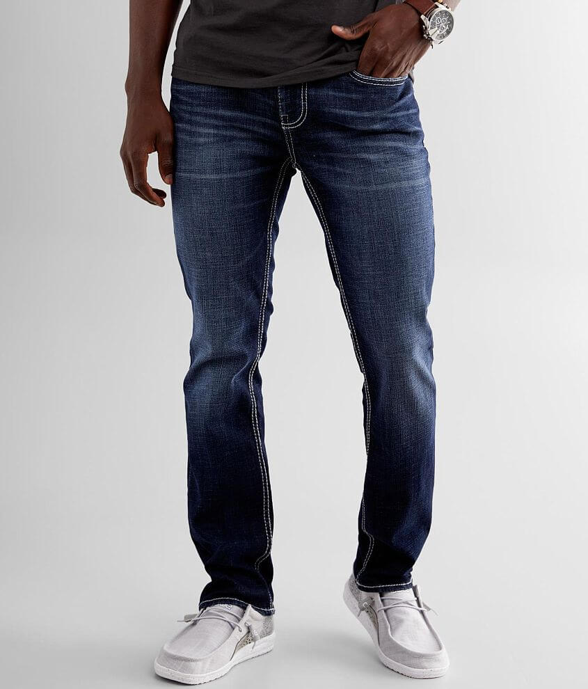 BKE Alec Straight Stretch Jean front view