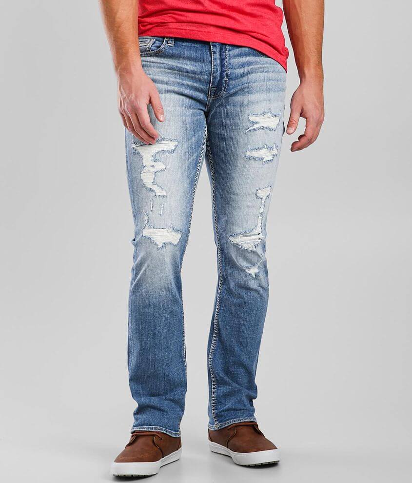 BKE Alec Straight Stretch Jean front view