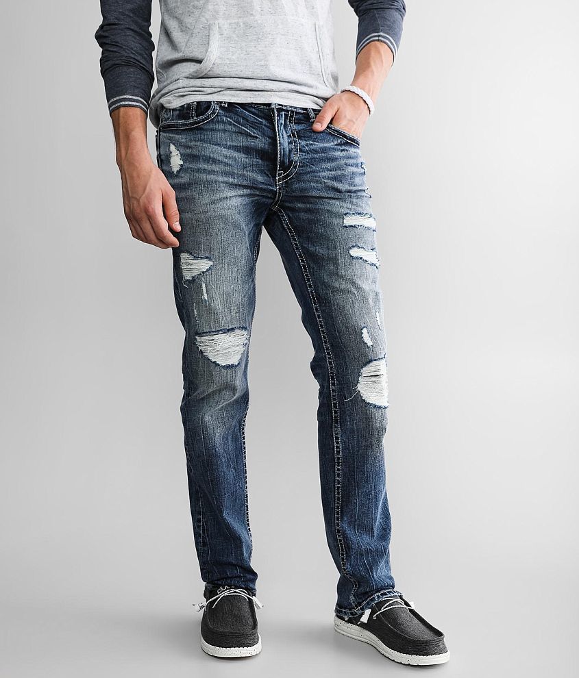 BKE Alec Straight Stretch Jean front view