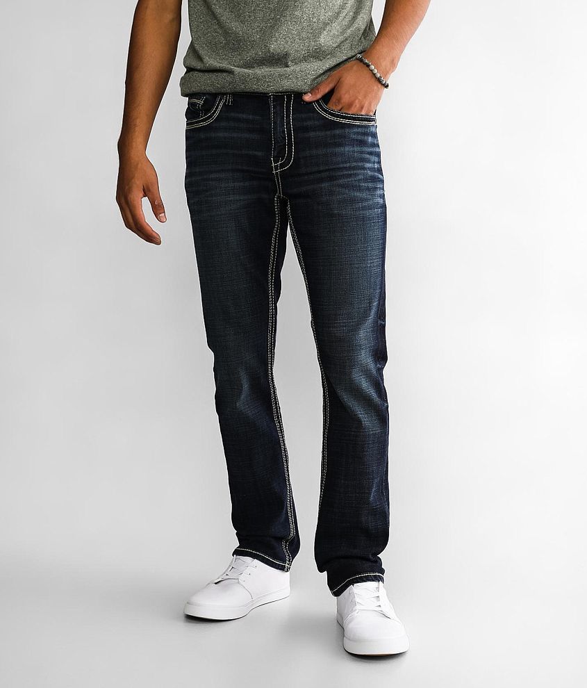 BKE Alec Straight Stretch Jean front view