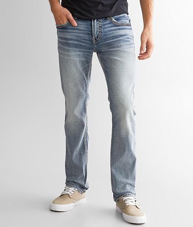 BKE Alec Straight Stretch Jean front view