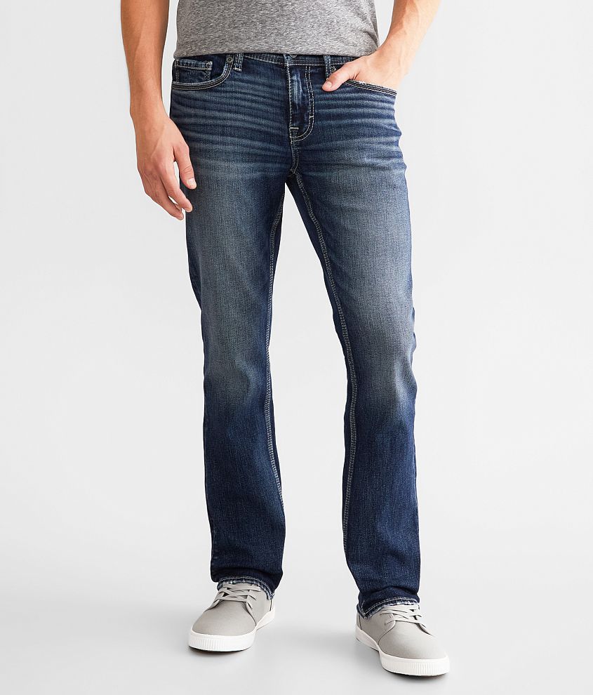 BKE Alec Straight Stretch Jean front view