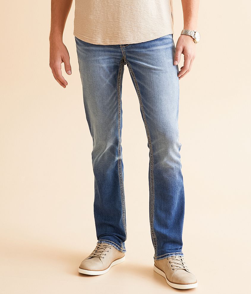 BKE Alec Straight Stretch Jean front view