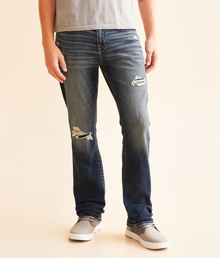 BKE Alec Straight Stretch Jean front view