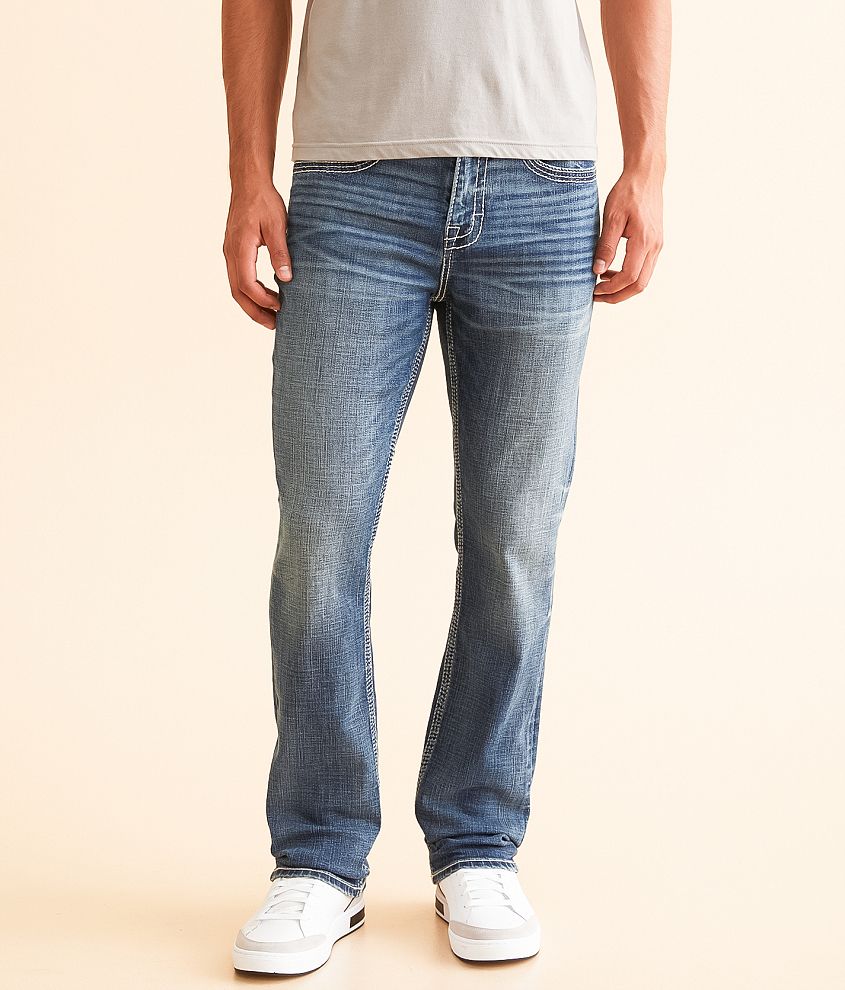 BKE Alec Straight Stretch Jean front view