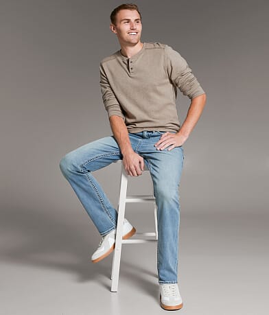 BKE Alec Straight Stretch Jean front view