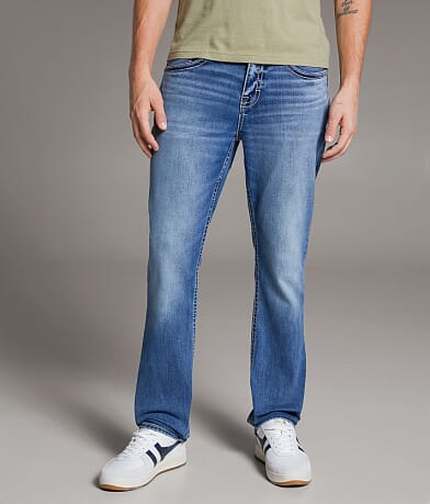 BKE Alec Straight Stretch Jean front view