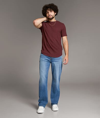 BKE Wells Baggy Stretch Jean front view