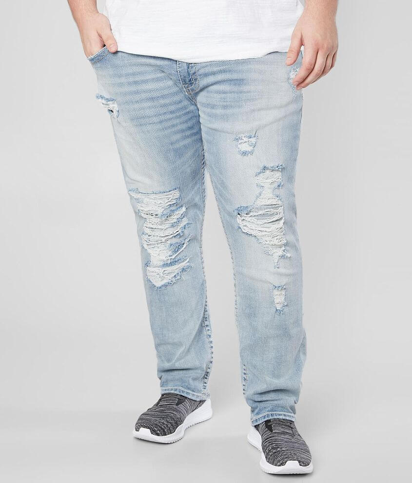 Big & Tall - BKE Jake Straight Stretch Jean front view