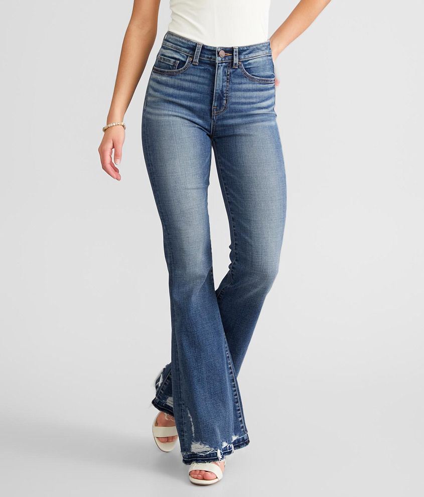 BKE Billie Super Flare Stretch Jean front view