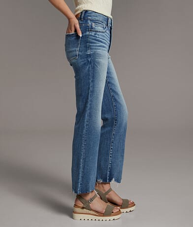 BKE Parker Cropped Straight Stretch Jean full right side view
