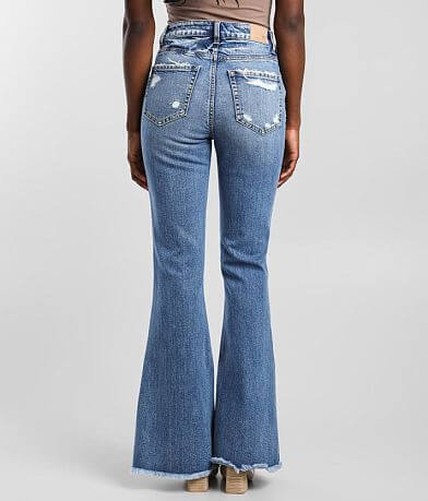 BKE Billie Flare Stretch Jean BACK
