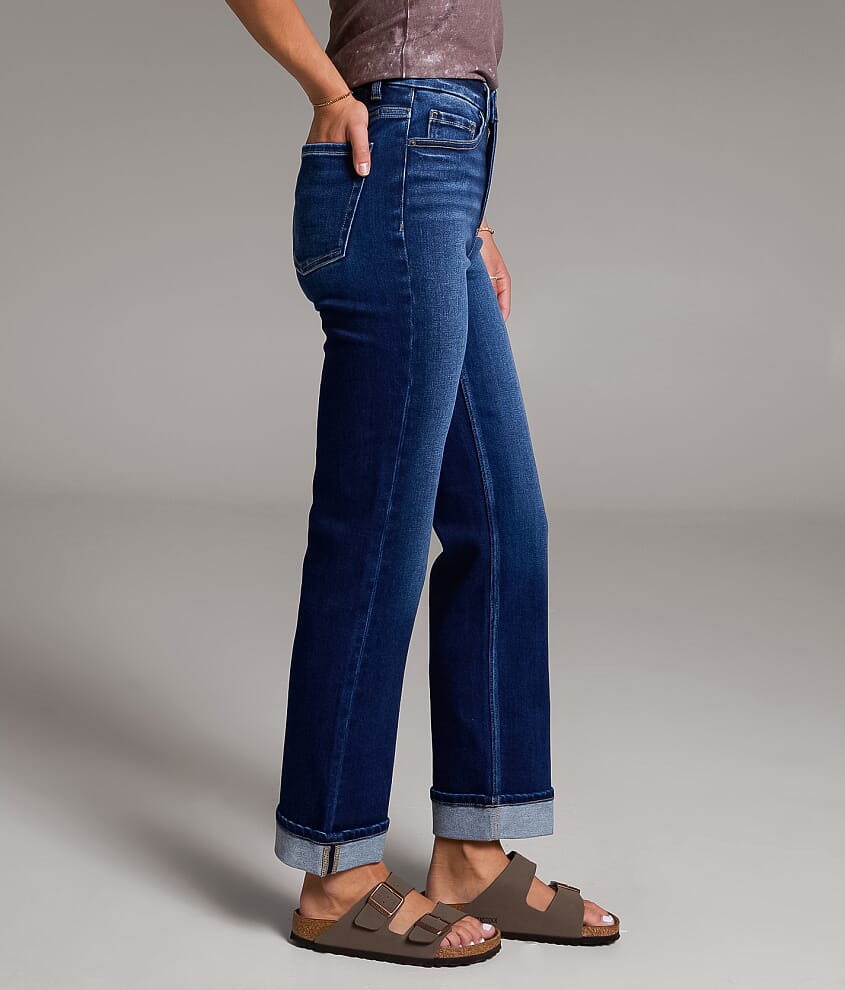 Parker Cropped Straight Stretch Jean - thumbnail 2