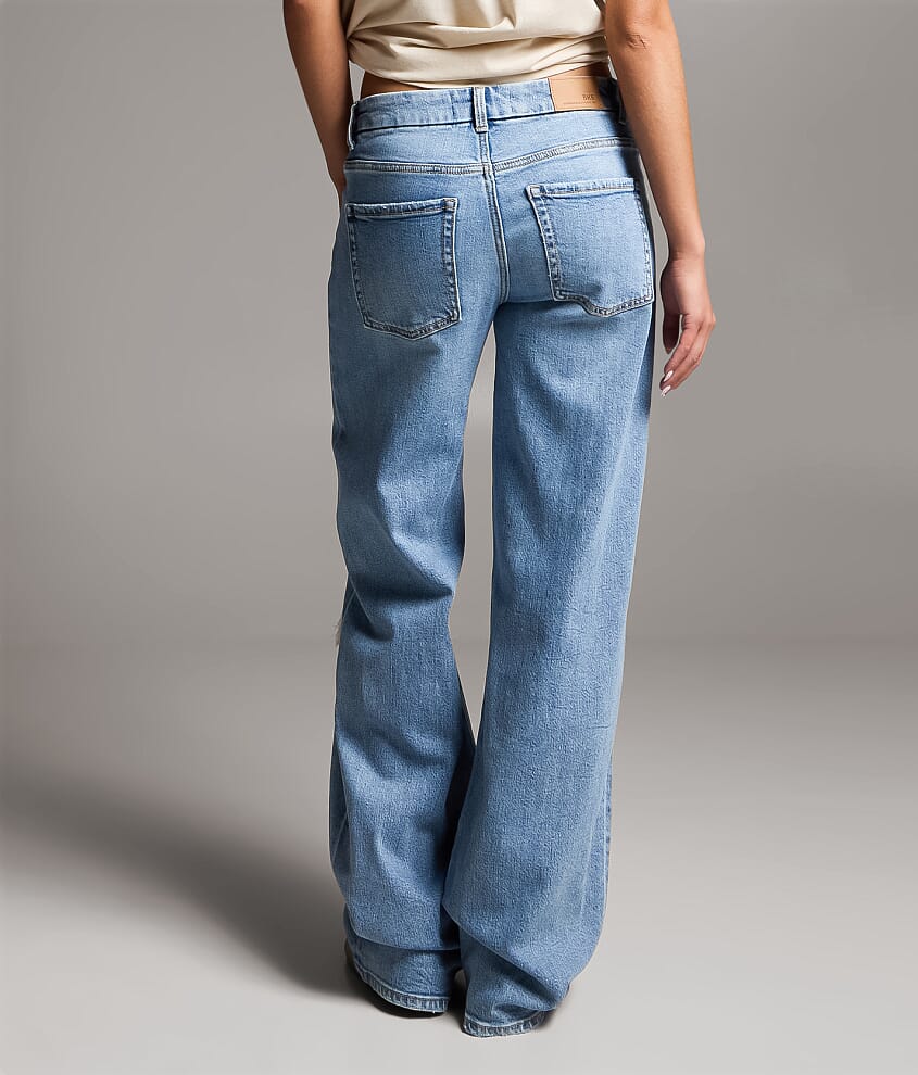 Taylor Low Slung Wide Leg Stretch Jean