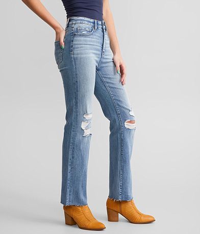 BKE Billie Cropped Straight Stretch Jean FULL_LEFT_SIDE
