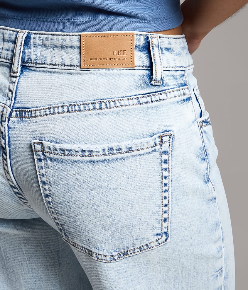 Taylor Low Slung Wide Leg Stretch Jean