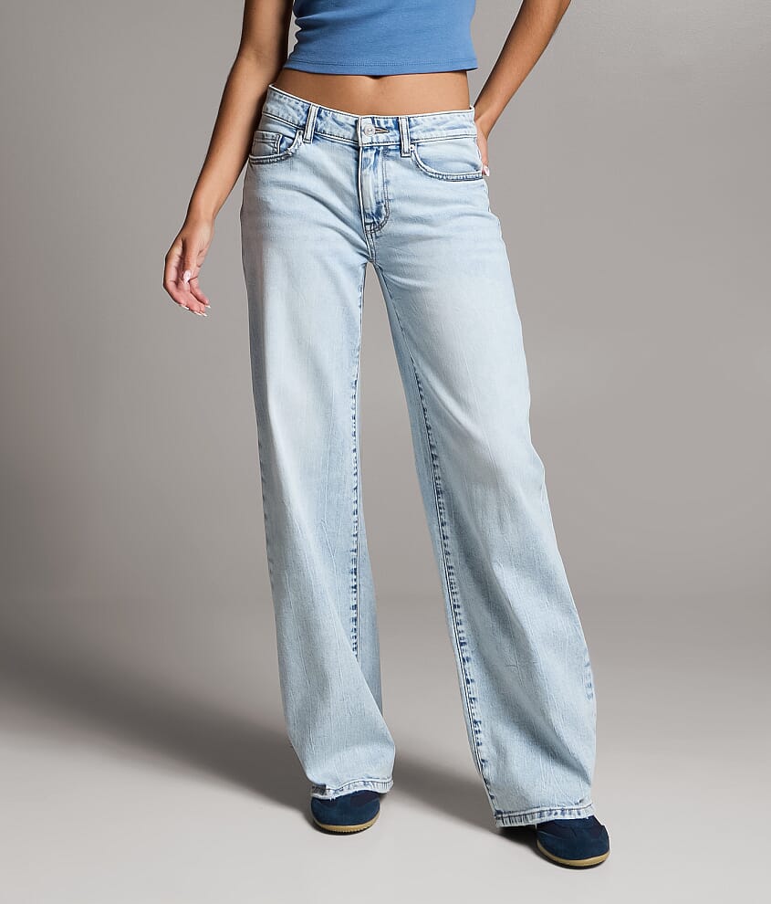 Taylor Low Slung Wide Leg Stretch Jean thumbnail 2