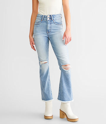 Billie Cropped Flare Stretch Jean