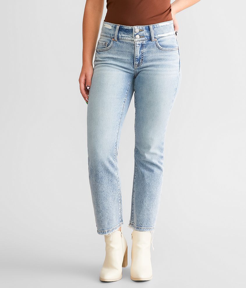 BKE Payton Cropped Flare Stretch Jean - Women's Jeans in Bembry 3 | Buckle