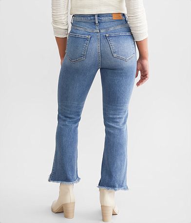 BKE Parker Cropped Flare Stretch Jean BACK