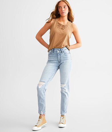 BKE Ellie Mom Jean front view