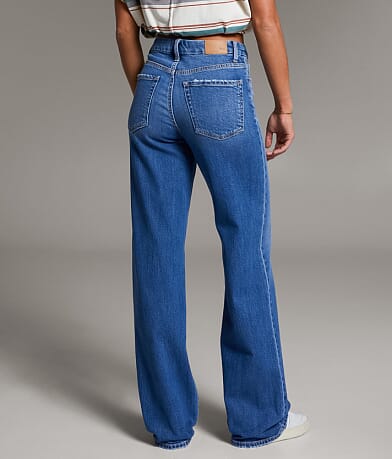 BKE Billie Wide Leg Stretch Jean back view