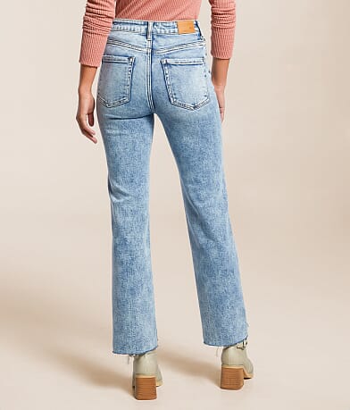 BKE Billie Cropped Straight Stretch Jean back view