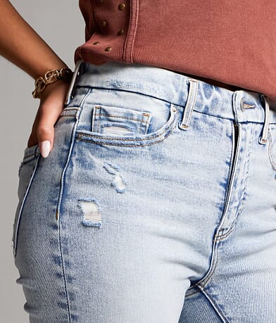 Parker Cropped Straight Stretch Jean thumbnail 6