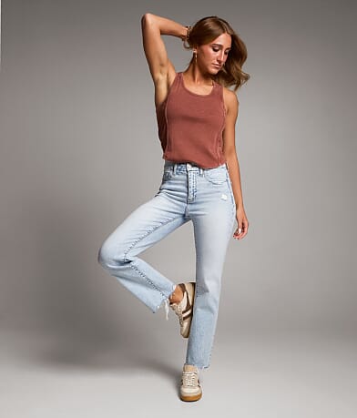 Parker Cropped Straight Stretch Jean