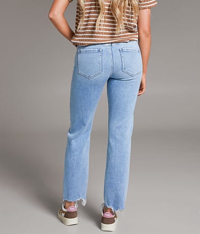 BKE Payton Cropped Straight Stretch Jean back view