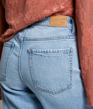 BKE Parker Cropped Wide Leg Stretch Jean back pocket view