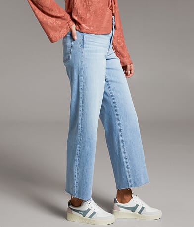 BKE Parker Cropped Wide Leg Stretch Jean full right side view