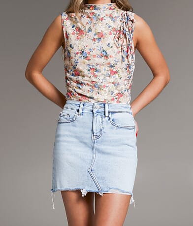 BKE Andi Stretch Skirt front view