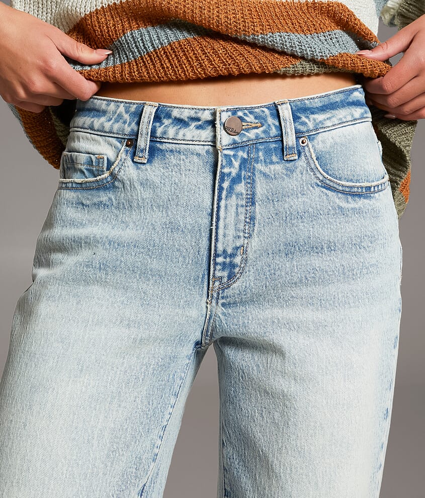 Taylor Low Slung Baggy Wide Leg Stretch Jean - thumbnail 6