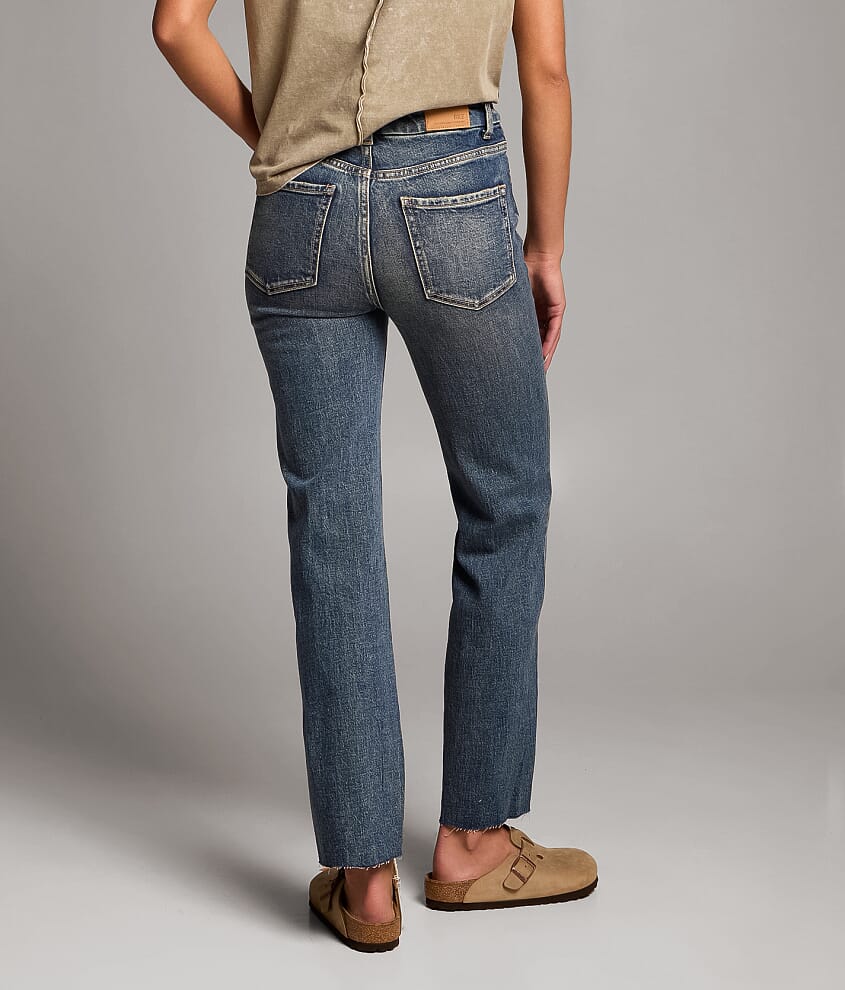 Billie Cropped Straight Stretch Jean