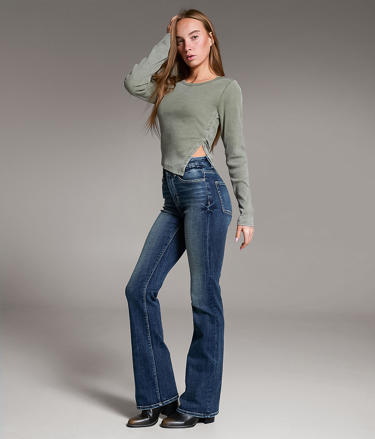 BKE Billie Boot Stretch Jean — Frzier 3 by Buckle