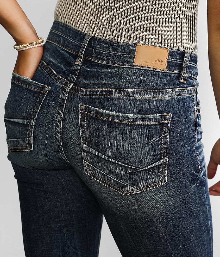 Victoria Straight Stretch Cuffed Jean
