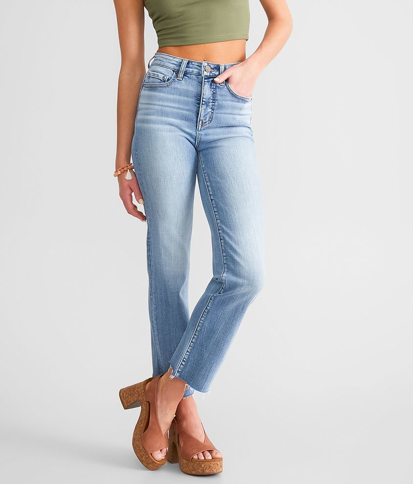 BKE Billie Cropped Straight Stretch Jean - Women's Jeans in Amaya 2 ...