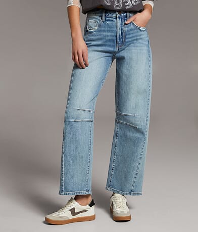 BKE Billie Barrel Stretch Jean front view
