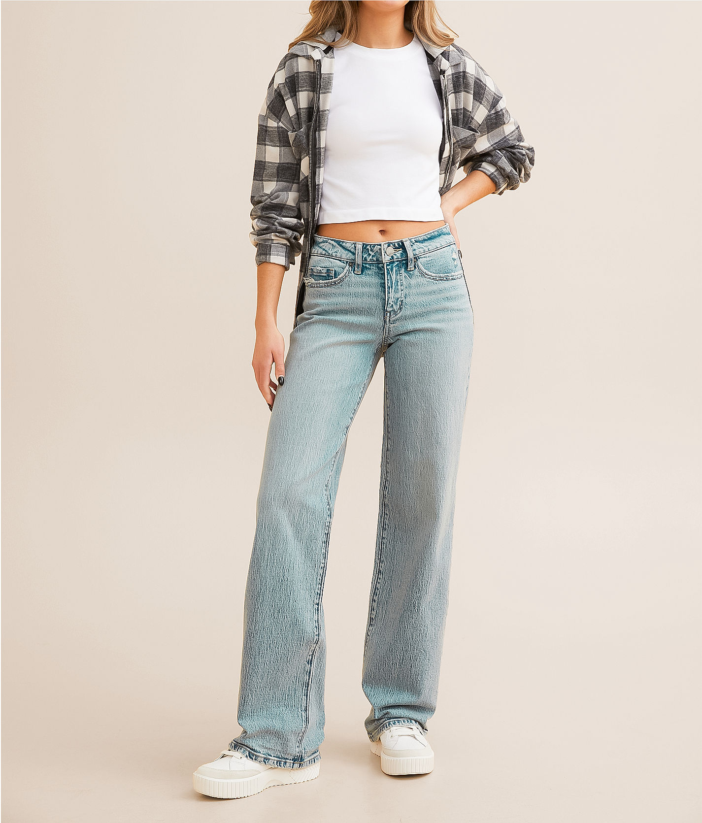 【AAKE】[UNISEX] TRACK LINE WIDE DENIM Women Saige Wide Leg Crop 18 Years Oslo at AG Jeans Official