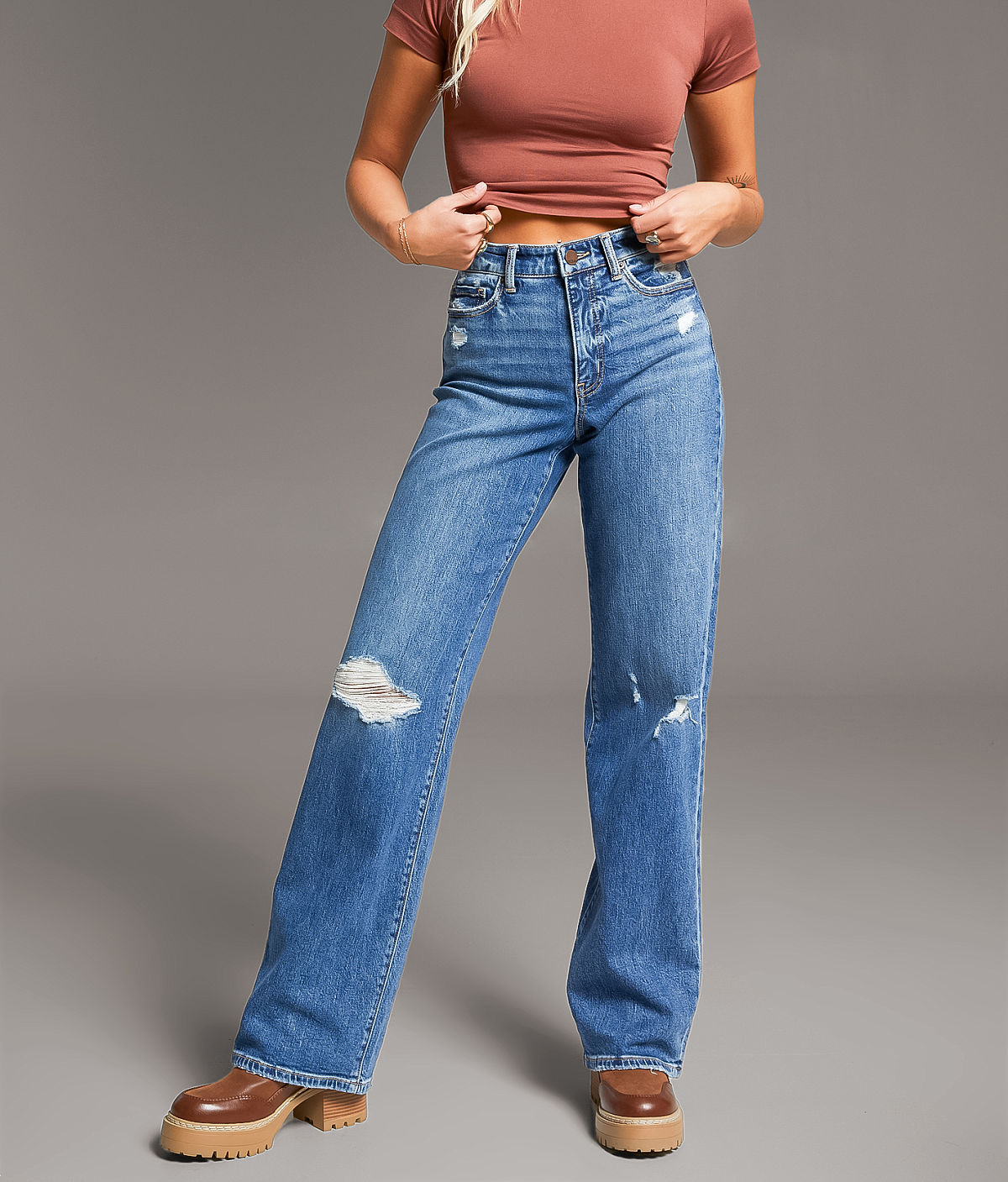 BKE Parker Wide Leg Stretch Jean — Kratzer by Buckle