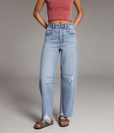 BKE Billie Horseshoe Stretch Jean front view
