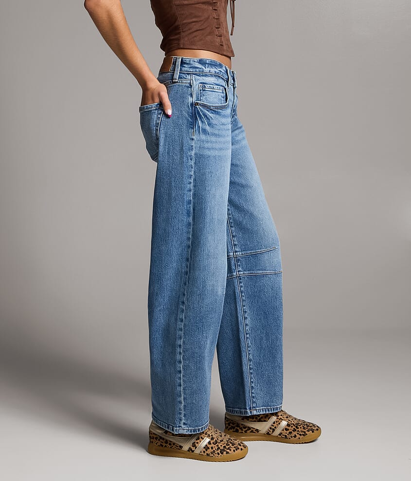 Taylor Low Slung Baggy Horseshoe Stretch Jean