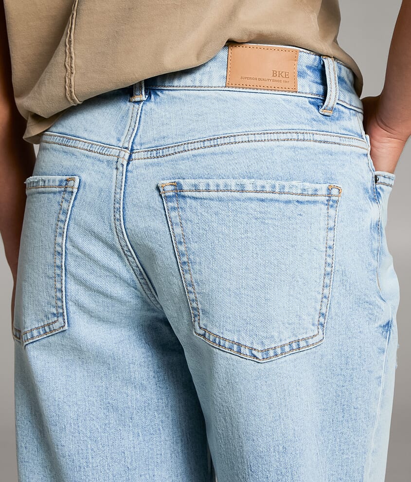 Taylor Low Slung Baggy Wide Leg Stretch Jean - thumbnail 5