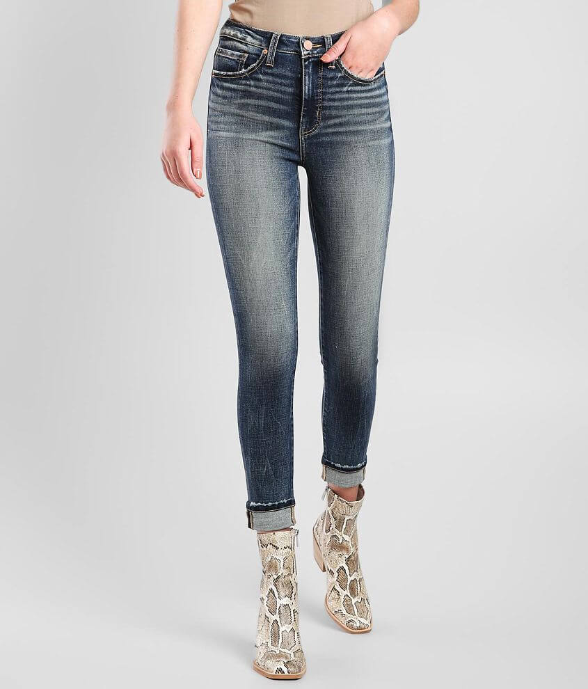 BKE Billie Ankle Skinny Stretch Cuffed Jean front view